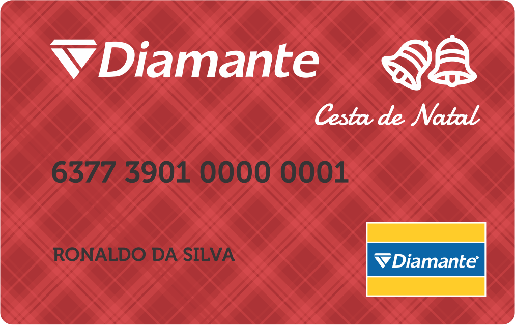 Cartão Cesta de Natal