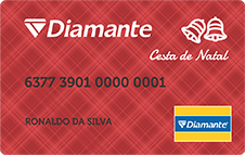 Cartão Cesta de Natal